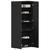 Ormar za cipele Crna 80 x 35.5 x 180 cm Konstruirano drvo