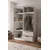 HANAH HOME Garderober Arden 4 White