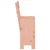 Vidaxl vidaXL Barski stoli, komplet 2 kosov, 40x48,5x115,5 cm, masivni les duglazije