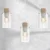 Luster na sajli MADERA 3xE27/60W/230V bela/drvo