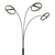 Globo 67179S1 - LED prigušiva dodirna podna lampa DELLA 48W/230V 3000/4000/6000K