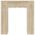 Okvir za kamin Hrast sonoma 102 x 20 x 102 cm Konstruirano drvo