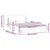 Vidaxl Posteljni okvir Dover rjav 160x200 cm umetno usnje