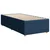 Vidaxl Box spring postelja z vzmetnico modra 80x200 cm blago