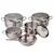 Bonera Inox set serpi 5/1