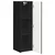 TV zidni ormar 2 pcs Crna 30 x 31 x 100 cm Konstruirano drvo
