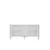 Hanah Home komoda Lipa 150, 125 cm, bela