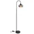 Podna lampa Maxy E27 maks. 40W 150cm sa prekidačem crna Globo