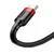Baseus Cafule USB - A na USB - C kabel QC 3.0, 3A - 1 m – crna / Crvena KP35201