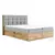 Boxspring postelja Wood1 - 180x200 cm
