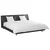 vidaXL Komplet odej z blazino 3 pcs Bela Perje
