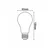 LED filament sijalica A60 E27/6W/230V 3000K