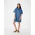 PIECES Dolga srajca PCSKY moder denim