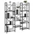 Polica Crni hrast 156 x 25 x 167 cm Konstruirano drvo