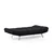 Atelier del Sofa Trosed na razvlačenje Misa 200x104x100cm Crni