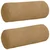 Valjkasti jastučići 2 pcs Smeđa O 15 x 40 cm Kordura tekstil