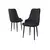 Hanah Home Set stolica Trex, 46x95x42 cm, 2 komada, Antracit-crne