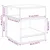 Konačna Stolić 2 pcs Betonski sivi 40,5 x 40 x 45 cm