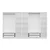Hanah home Ormar Kale 315x210x52cm Beli