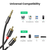 KABL 3.5MM TO 2X CINCH 1M Gold UGREEN AV102