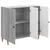 Kreveta Siva sonoma 89 x 34,5 x 80 cm Konstruirano drvo