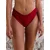 Mint Velvet Bikini hlačke temno rdeča