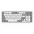 Redragon BK-7114 bežična tastatura, bela/siva