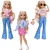 Barbie dream Besties festivalski videz - Malibu