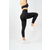 NOVECENTO LILLY Ženske push-up helanke, Crne