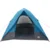 Kamping šator s krovom s pohranom Plava 275 x 230 x 140 cm taft
