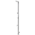 VIDAXL vrtni tuš (220cm), inox