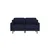 ATELIER DEL SOFA 2-Seat Sofa Robin 2 Night Blue Walnut