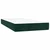 Krevet box spring s madracem LED tamnozeleni 80 x 200 cm baršun