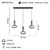 Opviq Luster Hena-52-03, O19, 11,5cm, IP20 Crno-smeđi