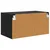 Ormar za Zid Zidne Crni hrast 68 x 37 x 35 cm Konstruirano drvo