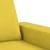 3-dijelni set sofa svjetložuti od tkanine