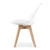 BE Stol MARK - prozorne/naravne noge x 1