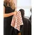 Framar Checked Out 100% Cotton Salon Towels Tan & White