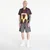 Dres OBEY Blurred Soccer Jersey Burnt Red XL