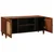 TV ormar s policom Smeđa 105 x 33,5 x 46 cm Čvrsto drvo manga