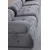 Atelier del Sofa Ugaona garnitura Petite, 290x160 cm, Siva