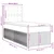 vidaXL vidaXL Box spring postelja z vzmetnico modra 100x200 cm žamet, (21304901)