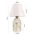 Opviq Stona lampa YL734, 25x18,5x39 cm, Bela