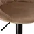 EH Barski stol Cydro Black Mokka Velvet