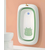 ECO TOYS Sklopiva kadica za bebe sa odvodom Cow, zelena