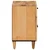 vidaXL vidaXL Nočna omarica Rjava 50 x 33 x 60 cm Masiven les manga, (5000247453)