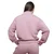 GymBeam Ženska dukserica Agile 1/2 Zip Woodrose