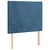 Vidaxl Box spring postelja z vzmetnico temno modra 100x200 cm žamet