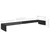 Stalak za TV /Monitor Staklo Crna boja 120x30x13 cm