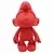 shumee Premična figura mladička Smurfa iz vinila, mat rdeče barve, 20 cm